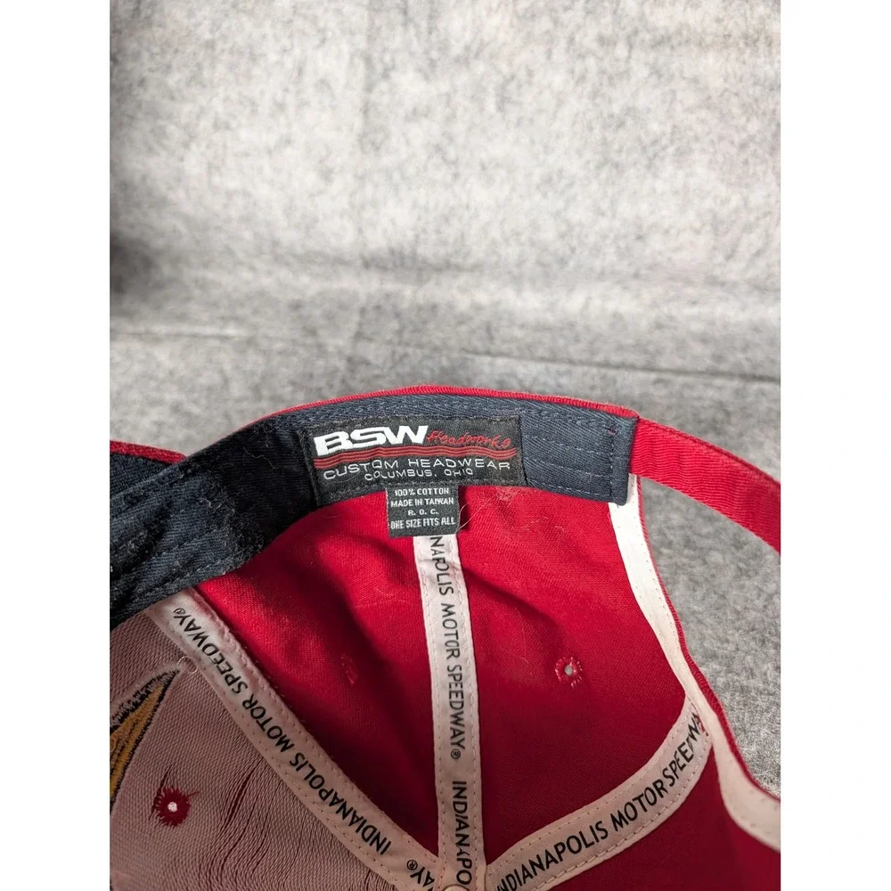 Indianapolis 500 2013 Race Day Red Baseball Cap Hat‎ Adjustable Buckle